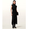 Rayanna Pleated Midi Dress : Allsaints