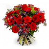 Red Delight Bouquet : Chelseaflorals.co.uk