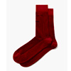 Recycled Men's Socks - Red - Neem London