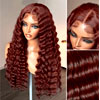 Reddish Brown Ultra-thin HD Lace Frontal Wigs - Carinahairwigs