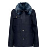 Removable Fur Collar Jacket : CynthiaRowley