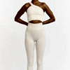 Ribbed Seamless Leggings Marshmallow : Sisterly Tribe