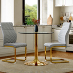Round Glass Dining Set : Fruugo