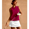 Ruffle V-Neck Tank Top - Acegolfs