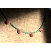Saba Blue Shell Necklace : LouLu