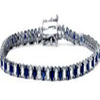 Sapphire Tennis Bracelet - Goldia.com