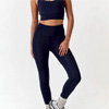 Second Skin Sports Bra Midnight Blue : Closure London