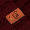 SG Cashmere + Merino Fisherman Rust Red : Southern Gents