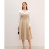 Shirt Layered Long Sleeve Midi Dress | WConcept