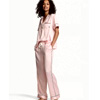Short Sleeved Satin Pajama Set : Victorias Secret