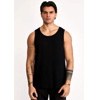 Black Loose Fit Vest | SikSilk