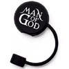 Man Of God Silicone Straw Topper | Positivepromotions.com
