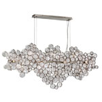 Silver Glass Linear Island Pendant | Topmodern.com