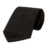Slim Black Twill Silk Tie - Turnbullandasser.co.uk