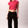 Slim Cropped Monogram T-shirt : Calvinklein.com.sg