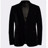 Slim Fit Black Velvet - Moss.co.uk