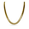Snake Chain Necklace Gold | U-glam.nyc