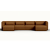 Bangalow Modular Sofa Chaise Luxe Fabric : Koala