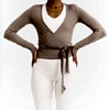 Soft Ballet Wrap Top Clay : Sisterlytribe.com