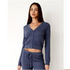 Softknit French Waffle Cardigan : Monrow