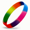 Solid Color Adult Silicone Wristbands | WristCo