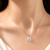 Solitaire Diamond Pendant : Elvorique Jewelry