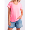 Sorbet Stripe Round Neck Tee | Whiteandco.com.au