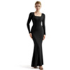 Square Neck Dress : Suuksess.com