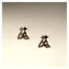 Cosmic Star Illusion Studs | AstridAndMiyu
