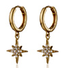 Starburst Hoop Earrings : Scream Pretty