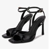 Strap Buckle Heeled Sandals | Elvra