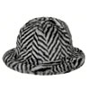 Faux Fur Stripe Casual Fabric Hat | HoedShop