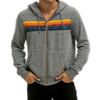 5 Stripe Hoodie Heater Grey : Aviatornation.com