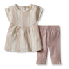 Pacific Stripe Tunic & Pants Set | BurtsBeesBaby 