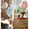 Stripy Lanterns (x 3) : Meri Meri