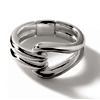 Surf Link Ring, Sterling Silver : Johnhardy.com