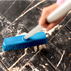 Everyday Wide Sweeping Broom Blue : TheBrushAndBroom