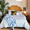 Syncopate Brushed Cotton Duvet Cover Set : Society6