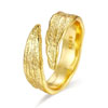 Textured Open Ring - Amarajewels.eu