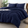 Textured Tufted Comforter Set : Andency Home