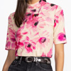 The Janie Favorite Fitted Elbow Sleeve Neck : Johnny Was