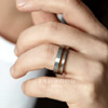 The Redwood Ring Brushed Tungsten : Redwoodrings.com