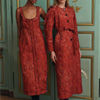 Tilda Brocade Rounded Sleeve Coat : Markarian