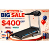 TM007 Foldable Treadmill : Wellfit Treadmill