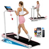 TM037 Pink Walking Pad Folding Treadmill | WellfitTreadmill