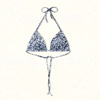Tie-Side Top Coral Blue : Kampos