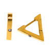 Triangle Shaped Mini Hoop Earrings : HackneyNine