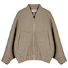 Tweed Bomber Jacket - Pvcsglobal.com
