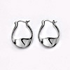 Twist Form Hoops Earrings - Athenassa.com