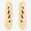 Twisted Rope Earrings : Mega Jewelry